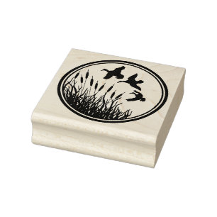 Tampons Encreurs Timbres/Canards en bois