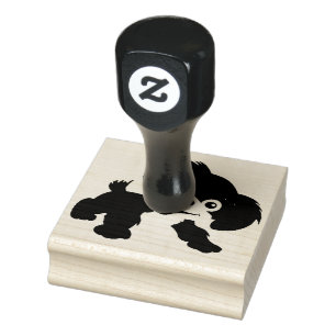 Tampons Encreurs Timbres en bois/Chiot