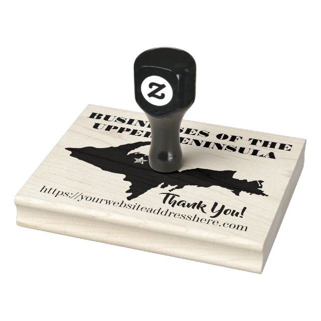 Tampons Encreurs Timbres en bois d'érable personnalisés (Tampon)