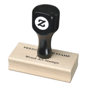 Tampons Encreurs Timbres en bois personnalisés professionnels 1,5"