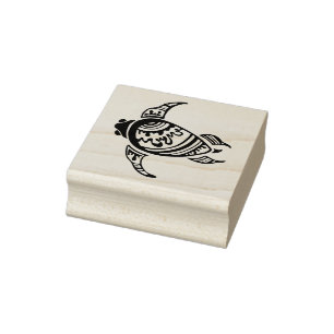 Tampons Encreurs Tortue de mer tribale hawaïenne