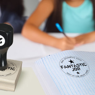 Tampons Encreurs Travail Fantastique Enseignants Personnalisés