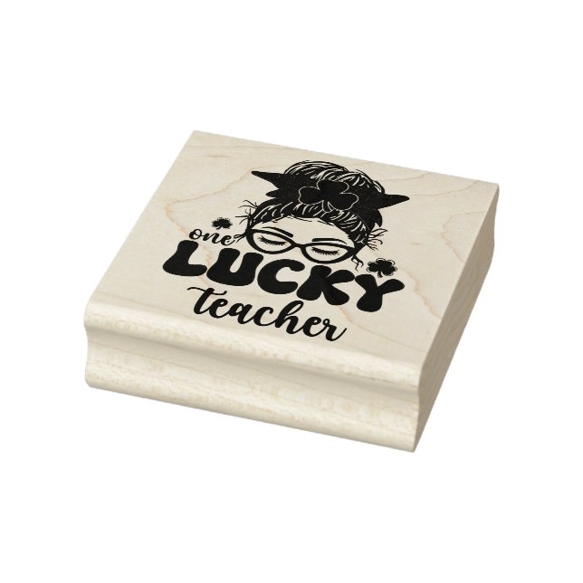 Tampons Encreurs Un enseignant chanceux - Saint-Patrick (Tampon)