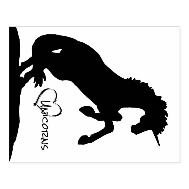 Tampons Encreurs Unicorne de l'élevage (coeur) (Impression)