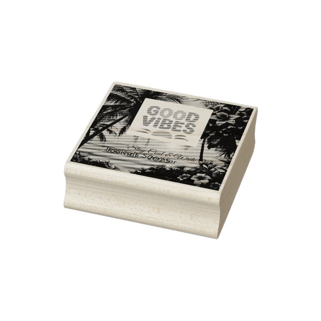 Tampons Encreurs Vibes d'été Carnet tropical (Tampon)