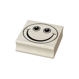Tampons Encreurs Visage Emoji souriant