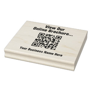 Tampons Encreurs Voir la brochure en ligne via QR Code Timbre en ca