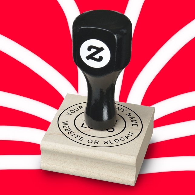 Tampons Encreurs Votre logo d'entreprise Timbre en caoutchouc perso (Créateur téléchargé)