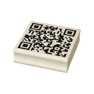 Tampons Encreurs Votre QR Code Plus Business Details Timbre en caou