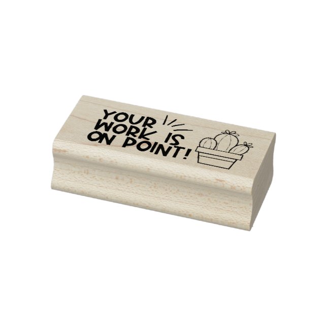 Tampons Encreurs Votre travail est sur le timbre de l'enseignant (Tampon)