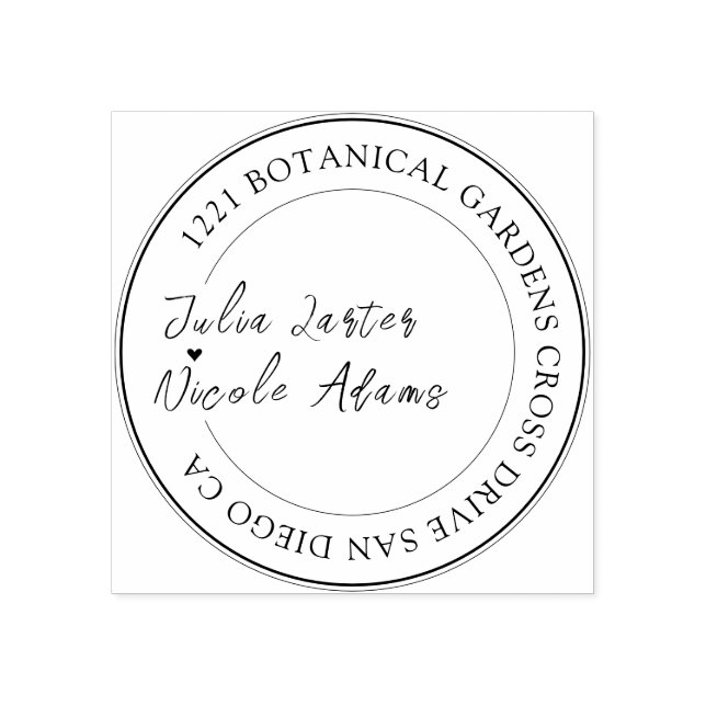 Tampons Encreurs Wedding shower en fleur d'Hibiscus rose bleu marin (Impression)