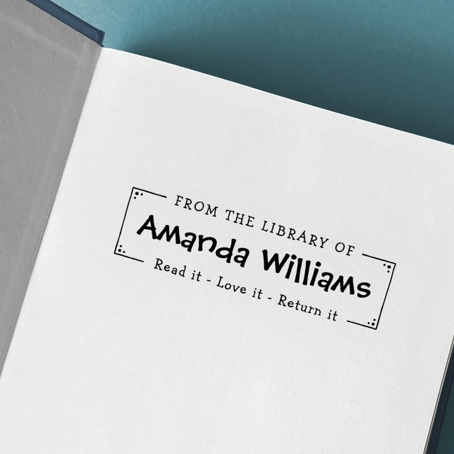 Tampons Encreurs Whimsical de la bibliothèque de la bibliothèque de (Créateur téléchargé)