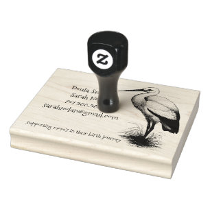 Tampons Encreurs Whimsical Stork Doula