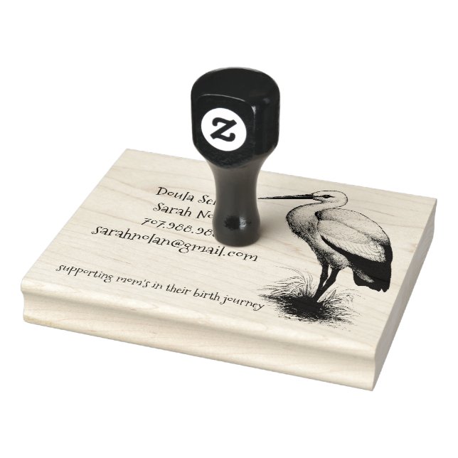 Tampons Encreurs Whimsical Stork Doula (Tampon)