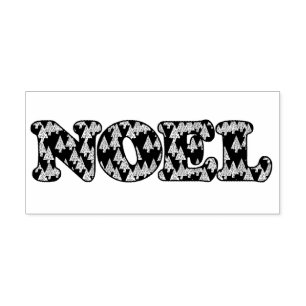Tampons Encreurs Word Art - Noel avec arbres