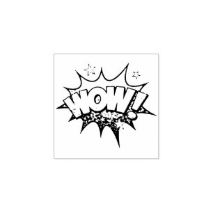 Tampons Encreurs WOW! Bande dessinée vintage Art Pop Steampunk