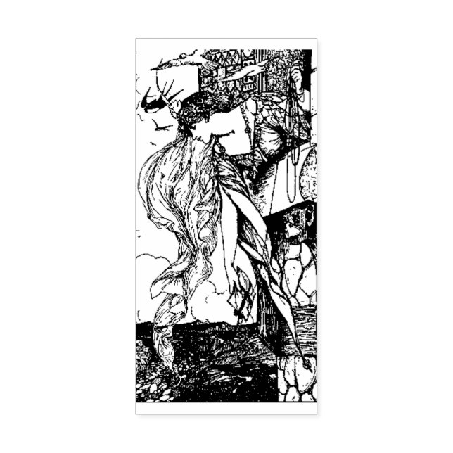 Tampons Encreurs WQ RUBBER STAMP : HJ Ford Princess Récupère Lettre (Impression)