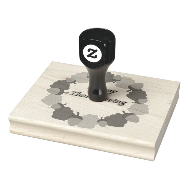 Tampons Encreurs Wreath ~ Bon thanksgiving (Tampon)