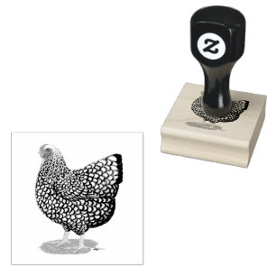 Tampons Encreurs Wyandotte : Hen argenté