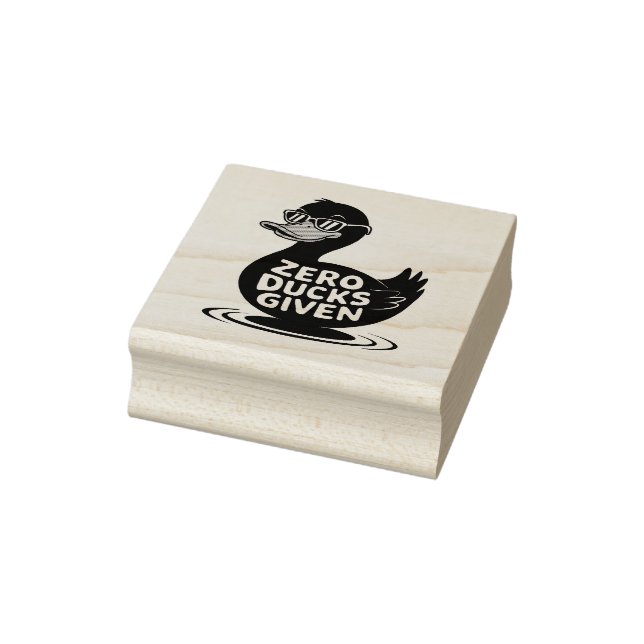 Tampons Encreurs Zéro Canards Donné - Drôle Cool Conception de Cana (Tampon)