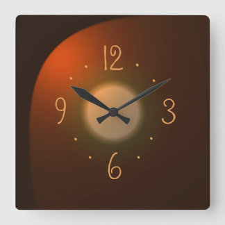 Tan atmosphérique avec chiffres d'or> Horloges sim