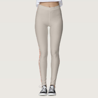 Tan avec Leggings rayés