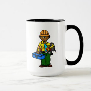 Tan, Black ou African American Lineman Mug