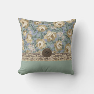 Tan Coussin Rose