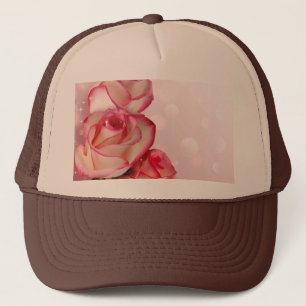 Tan personnalisable et Rose rose clair Casquette B