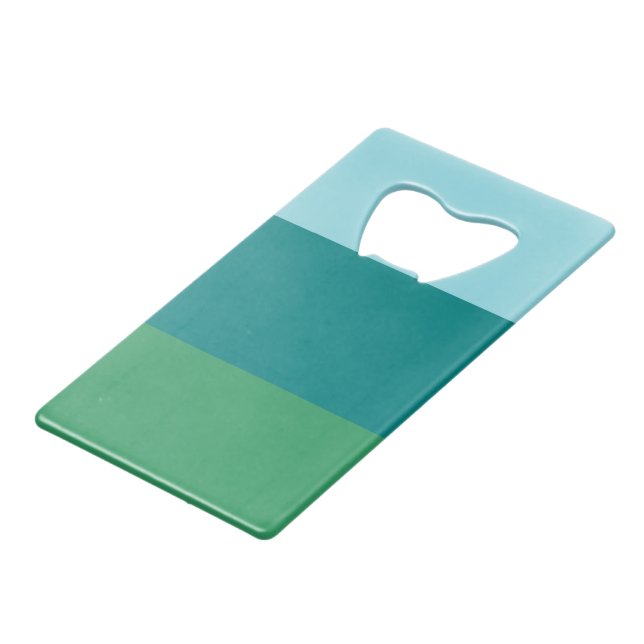 Tanager Turquoise, Teal Bleu et Kelly Vert Horiz (Dos Angle)
