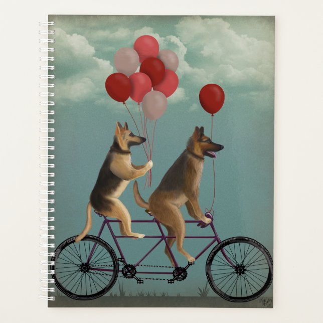 Tandem berger allemand (Devant)