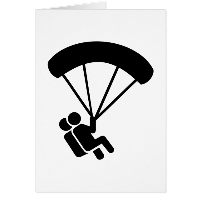 Tandem de parachutisme (Devant)