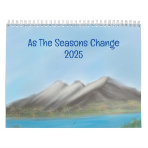 Tandis Que Les Saisons Changent Le Calendrier