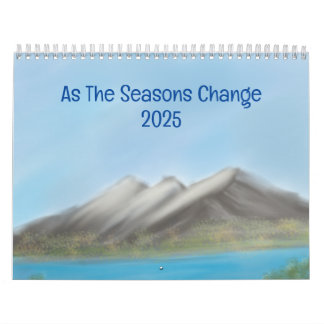 Tandis Que Les Saisons Changent Le Calendrier