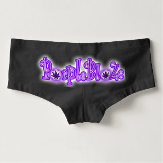 Tanga Boyshort de logo de dragon de PurpleBlaZe