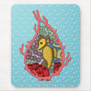 Tanga le tapis de souris hippocampe