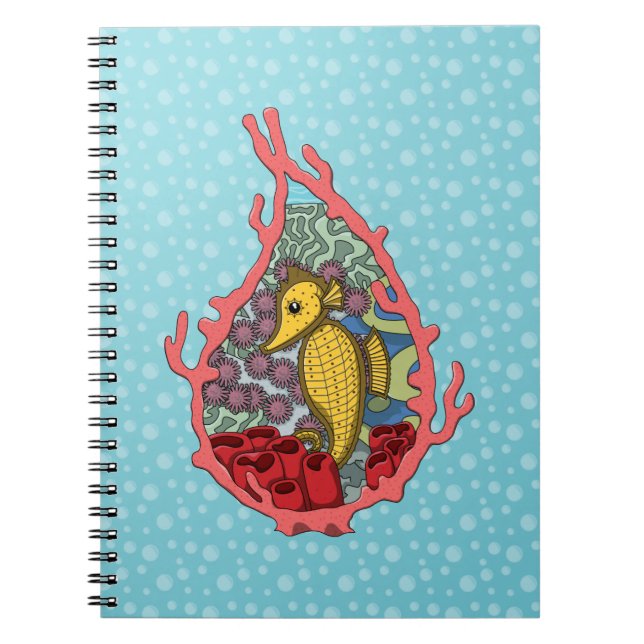 Tanga the Seahorse Carnet (Devant)