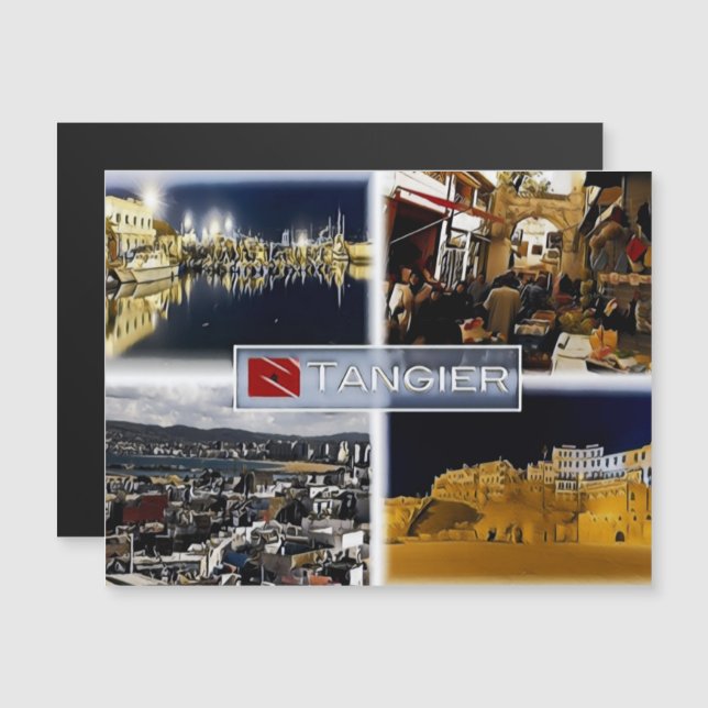 Tanger - Marocco - Mosaïque - (Devant / Derrière)