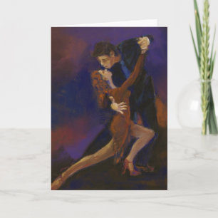Tango des âmes Carte de voeux Maureen A. G
