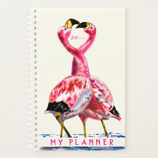Tango Flamant rose Planner Love (Devant)