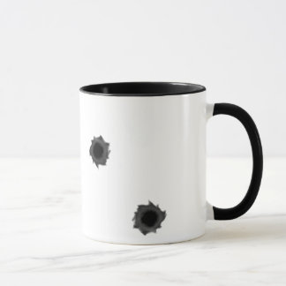 Tango Sucka ! tasse de guerre avec trous de balles