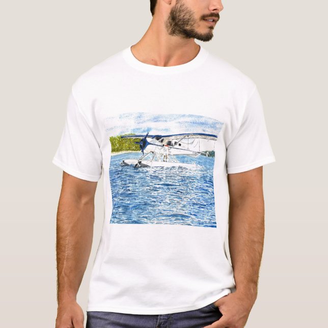 "Tanking vers le haut" du T-shirt (Devant)