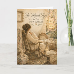 Tant d'amour pour votre carte de nouvelle arrivée