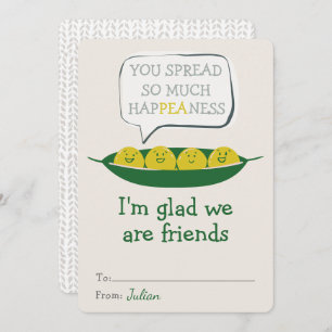 Tant de Hap-Pea-ness Valentines Salle de classe