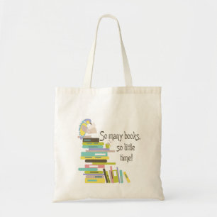 Tant de livres, tellement peu de sac fourre-tout 