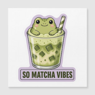 Tant de Vibes Matcha Mignon Frogue Kawaii