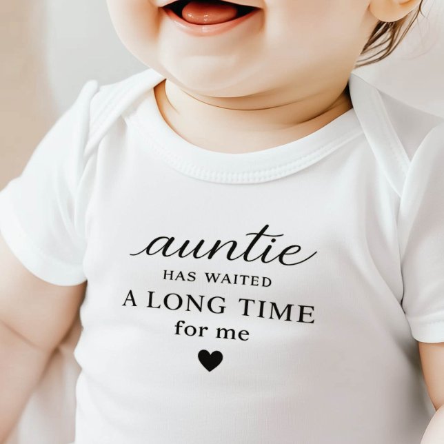 Tante a attendu un body cadeau pour bébé (Créateur téléchargé)