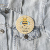 Tante à être Honeybee Tante Badge Baby shower mign (En situation)