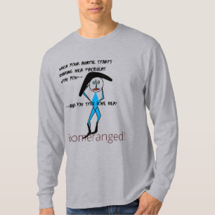 Tante Amour - Long T-shirt à manches Boomeranged