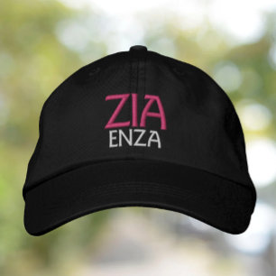 Tante Casquette brodée personnalisée Zia